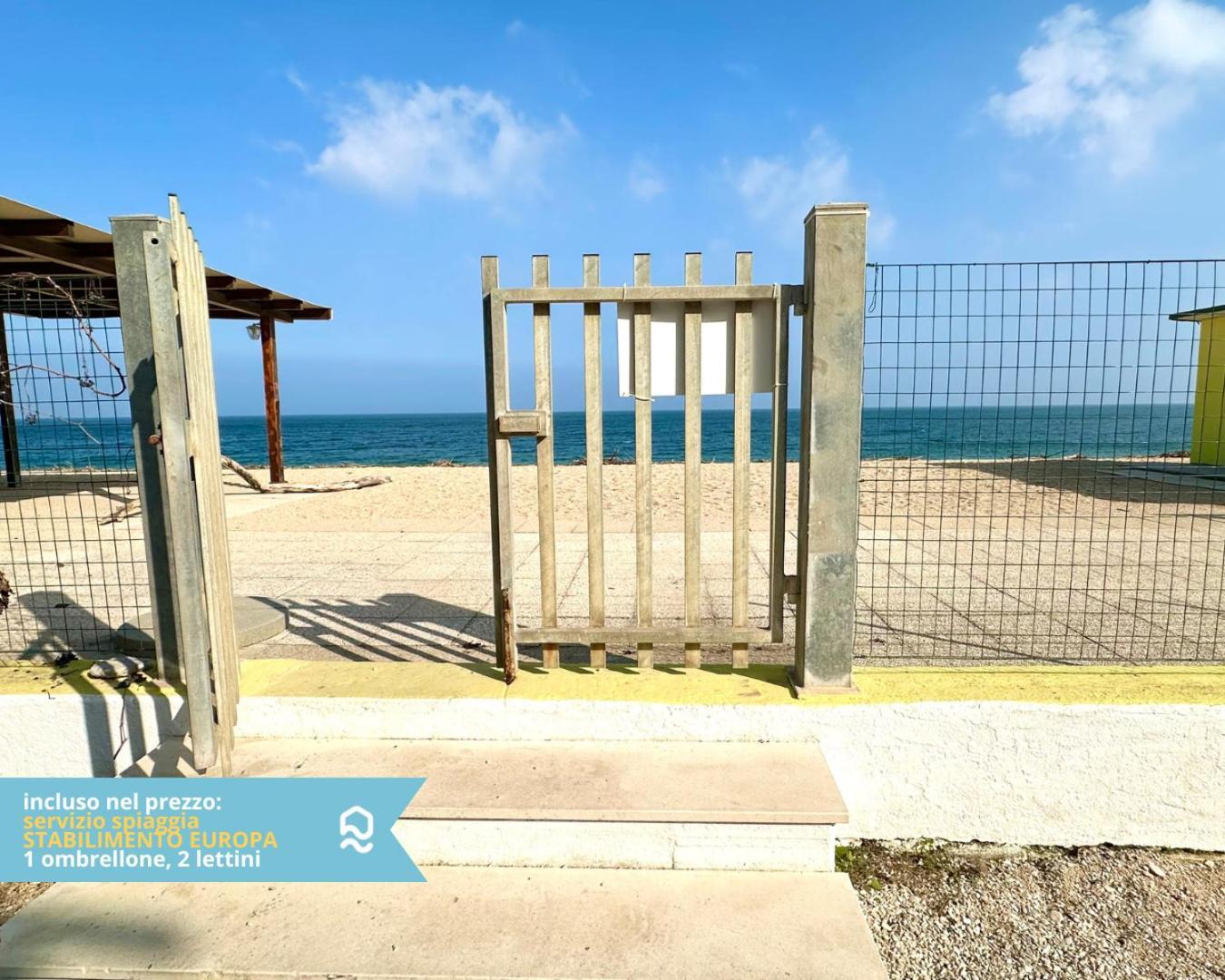 Rs321 - Marcelli, Trilocale Fronte Mare Con Spiaggia Inclusa Dış mekan fotoğraf